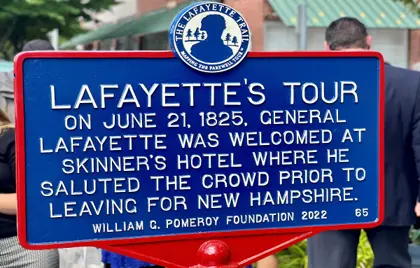 Lafayette Trail Marker 65 Ceremony – Complete 4k Video