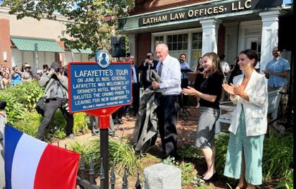 ๐ General Lafayette Visits Reading: Live-Stream 9-9:30am