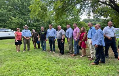 Rep Seth Moulton Visits Reading