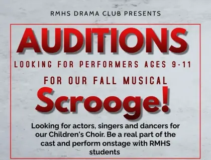 RMHS Drama Club Auditions