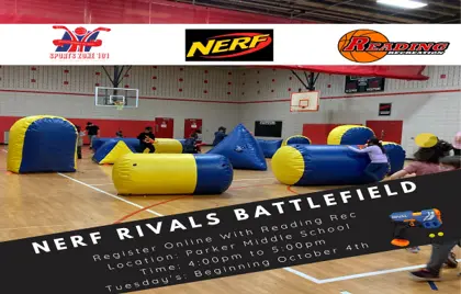 Nerf Rivals Battlefields Grades 3-5 & 6-8