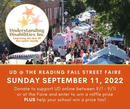 Understanding Disabilities Street Faire Raffle