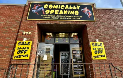 Comically Speaking 20-50% Off Everything