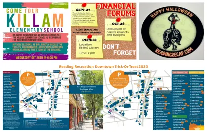 Today in Reading – Trick or Treat, Killam & Financial