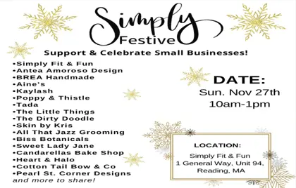 🛍 Simply Festive Shopping Event