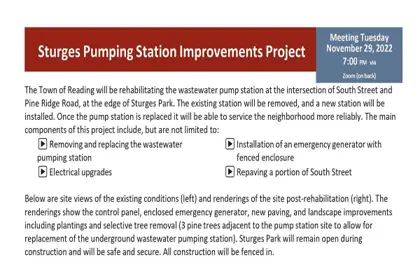 π° Sturges Pumping Station Meeting Tonight