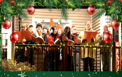 🎼 RMHS Select Choir Christmas Caroling Video