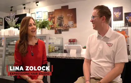 ☕ Café Conversations S1E5 Lina Zolock, Expressions Hair Studio ✄