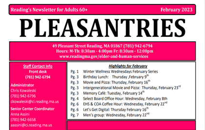 📝 February 2023 Pleasantries Newsletter