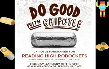 ๐ค RMHS Robockets Fundraiser Today at Chipotle