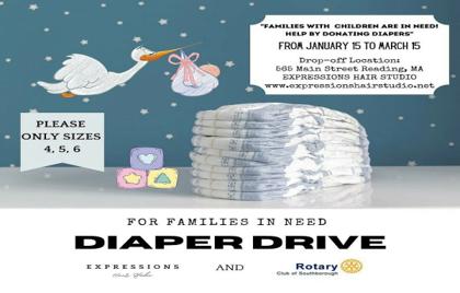 🧷 Diaper Drive at Expressions Hair Studio
