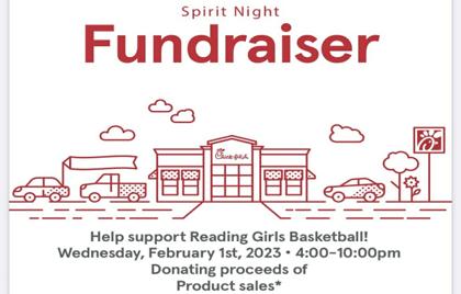 RMHS Girls 🏀 Fundraiser Today @Chick-fil-A
