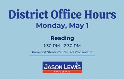 π Senator Jason Lewis Office Hours Today