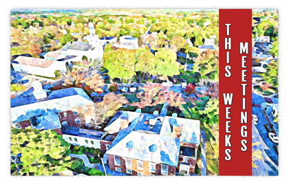 ποΈ This Week in Meetings 5/22 β 5/26
