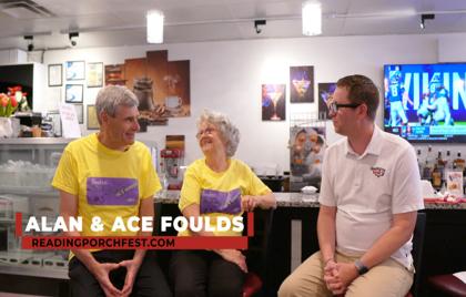☕ Café Conversations S1E16 Alan & Ace Foulds – ReadingPorchFest.com 🎸