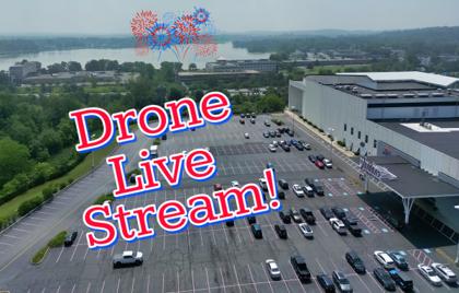 🎆 4th of July Fireworks DRONE Live Stream at 9:30