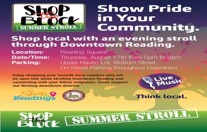 🛍️ Shop the Block “Summer Stroll” Downtown