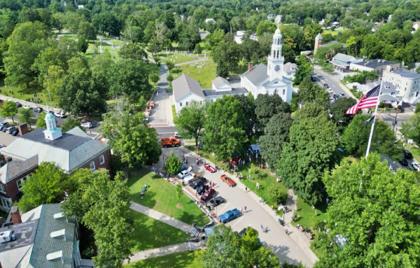 📹 Beer Garden and Car Show Drone Video