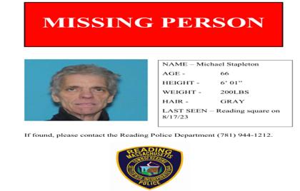 🔎 Missing Person Last Seen in Reading – Updated