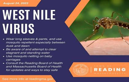 ๐ฆ West Nile Virus Detected in Reading