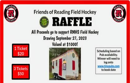๐ RMHS Field Hockey โTiny Pubโ Raffle