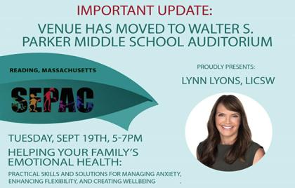 🗣️ SEPAC Presentation by Lynn Lyons 9/19 5-7PM