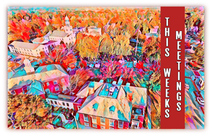 ๐๏ธ This Week in Meetings 9/25 โ 9/29