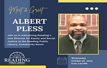 📚 Meet & Greet Albert Pless on October 18th