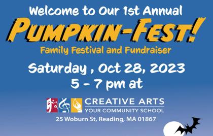🎃 PumpkinFest at Creative Arts Tonight 5-7PM