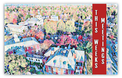 ποΈ This Week in Meetings 10/30 β 11/3