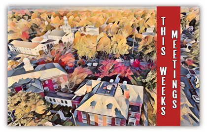 ποΈ This Week in Meetings 10/16 β 10/20