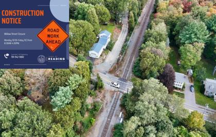 ๐ง Willow Street Road Closure Week of 10/30