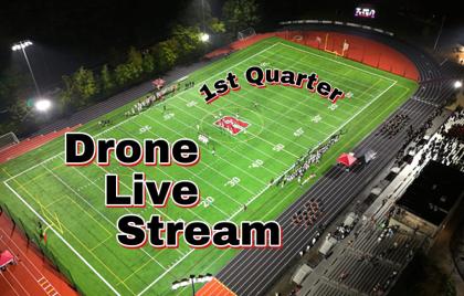 🏈 Reading Rockets Football Tonight at 6PM Drone Stream