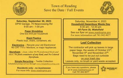 ⚠️ Household Hazardous Waste Day