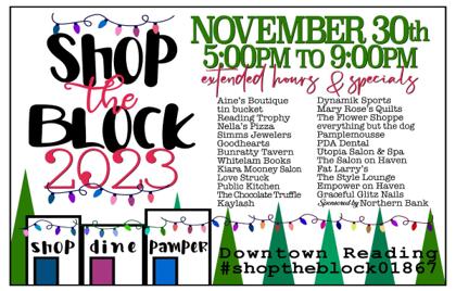 🛍️ Shop the Block 2023 Tonight 5-9PM