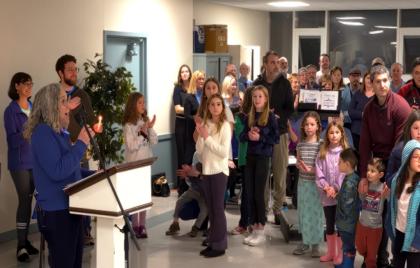 🕎 Second Annual Community Menorah Lighting Video