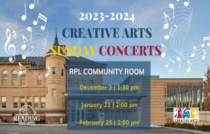 🎹 Creative Arts Sunday Concert at 1:30PM