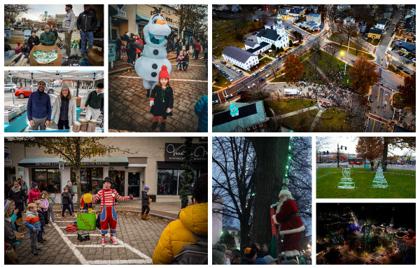 📸 Tree Lighting Drone and Photos