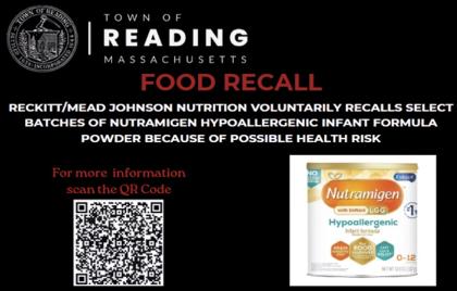 🍼 Infant Formula Recall Alert