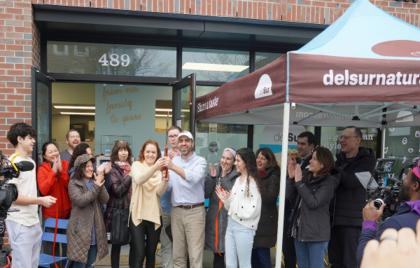 π₯ delSur Empanadas Ribbon Cutting Photos