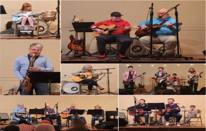 π€ Reading School of Guitar Open Mic Night on March 2nd