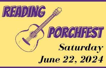 πΈ 6th Annual Reading PorchFest