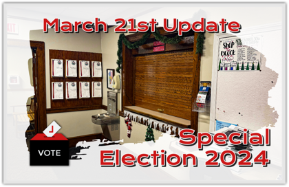 📋 Special Election Nomination Papers Update 3/21/24