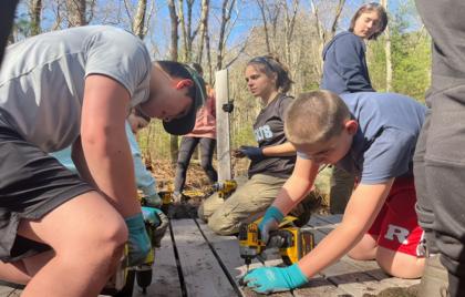 ⚜️ Town Forest Eagle Scout Project by Charlie Mace Troop 702
