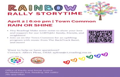 π Rainbow Rally Storytime Tonight at 6PM