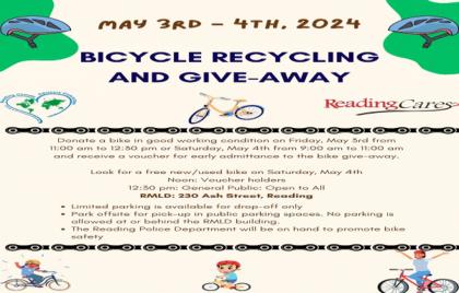 🚲 Bike Recycling and Give-Away