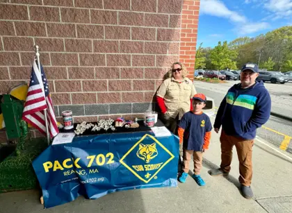 ๐ป Cub Scouts Pack 702 at Market Basket Today