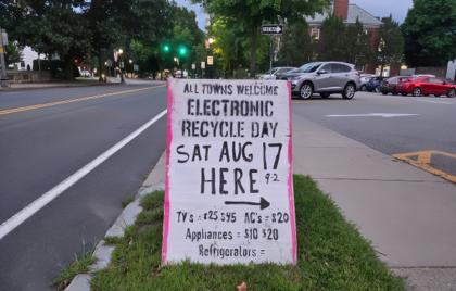 β»οΈ Electronics Recycling Event Today 9AM β 2PM
