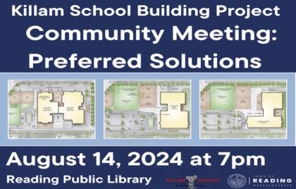 🏫 Killam – Preferred Design Solution Meeting Tonight