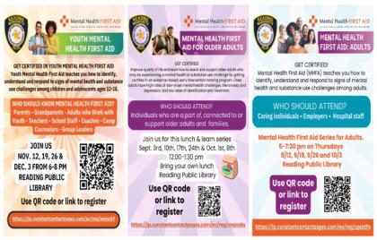 🎗️ Reading Coalition for Prevention & Support Upcoming Events